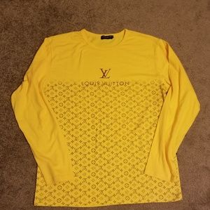 Louis Vuitton Mens Long sleeved T Shirt